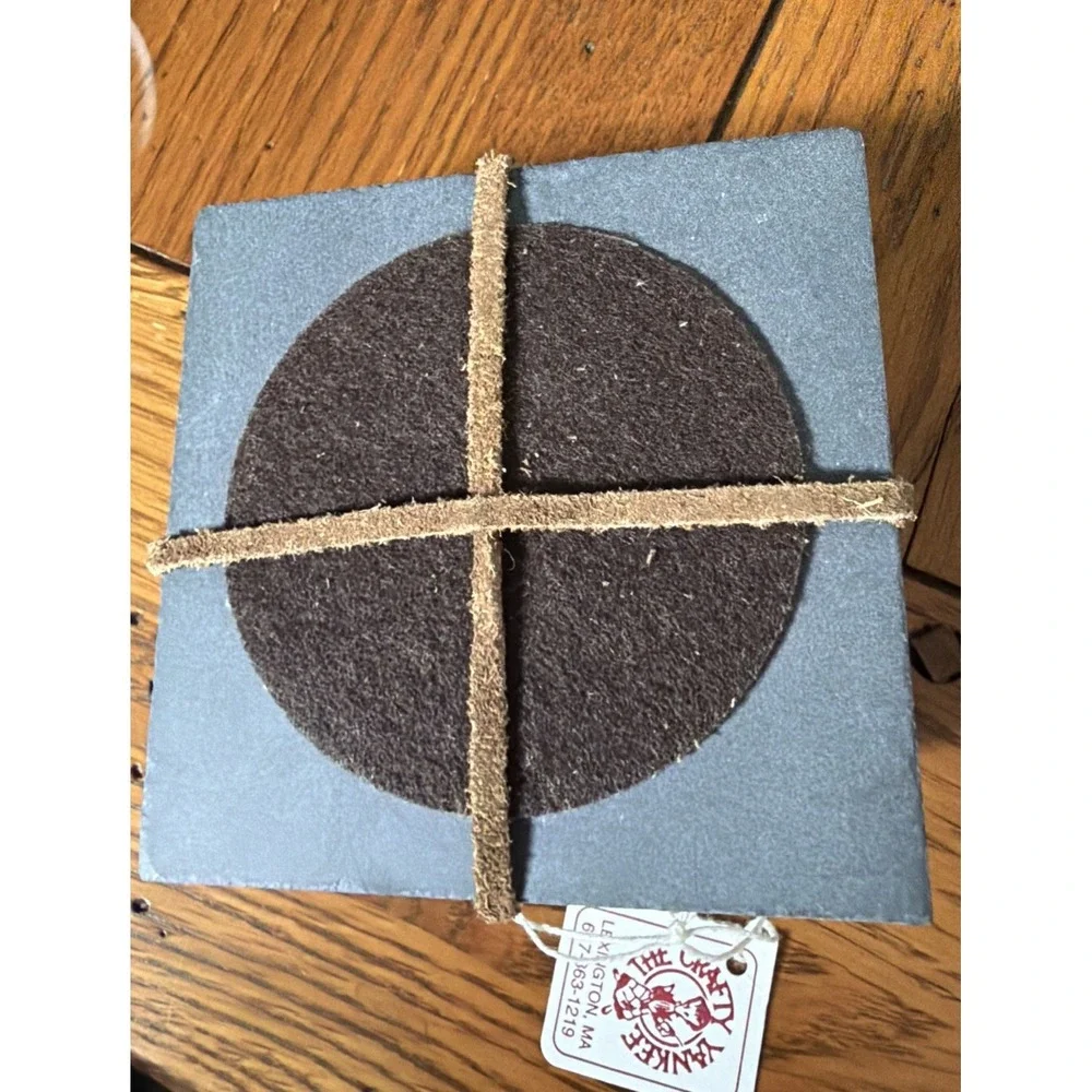 The Crafty Yankee Cement Stone‎ Assorted Coasters 4